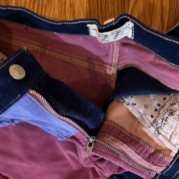 Free People Supernova Cord Jeans 27 Wide Leg NWT - Picture 9 of 14